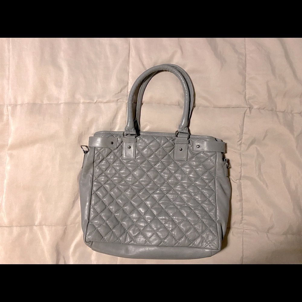 Paul and Joe Sister Quilted, Leather Convertible Tote